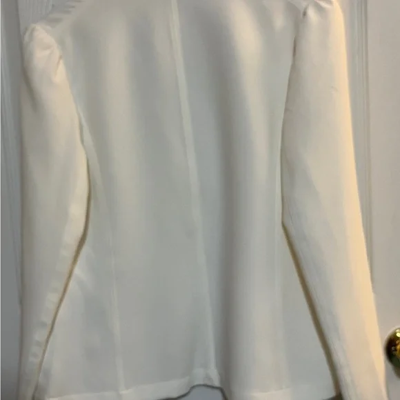 Tommy Hilfiger Cream Double-Breasted Blazer - Picture 2 of 6